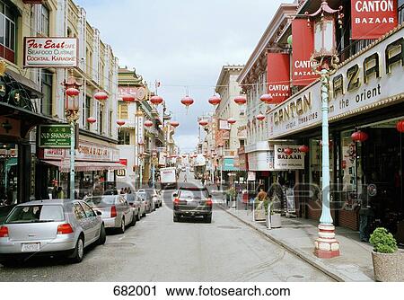 China Town, San Francisco, USA View Large Photo Image Stock Image - China Town, San Francisco, USA. Fotosearch