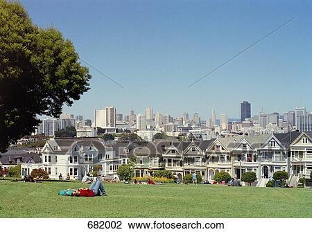 People lying on the grass, San Francisco, USA View Large Photo Image Stock Image - People lying on the grass, San Francisco, USA. Fotosearch