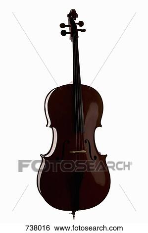 Stock Photograph - A cello, studio shot. Fotosearch