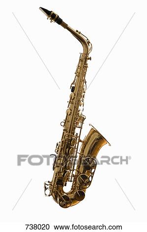 A saxophone, studio shot View Large Photo Image Stock Image - A saxophone, studio shot. Fotosearch