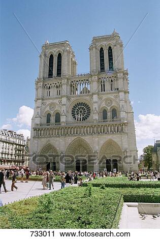 Stock Image - Notre Dame Cathedral, Paris. Fotosearch