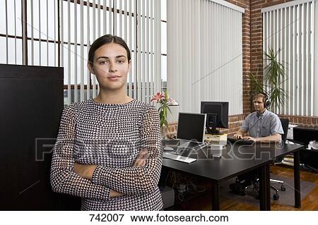 Portrait of a businesswoman View Large Photo Image Stock Photo - Portrait of a businesswoman. Fotosearch