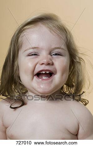Portrait of a girl laughing View Large Photo Image Stock Image - Portrait of a girl laughing. Fotosearch