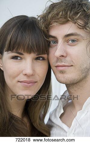 Portrait of a young couple View Large Photo Image Stock Photo - Portrait of a young couple. Fotosearch