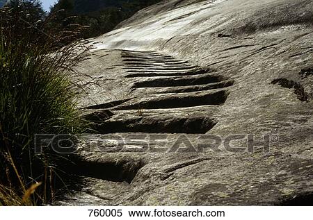 Steps on a mountain path View Large Photo Image Stock Photography - Steps on a mountain path. Fotosearch
