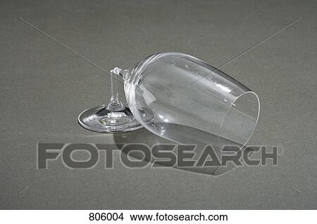 A glass broken at the stem View Large Photo Image Picture - A glass broken at the stem. Fotosearch