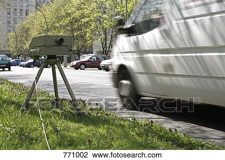 Stock Image - A speed camera. Fotosearch