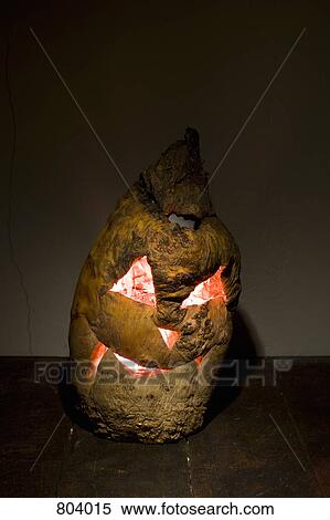 Stock Photography - Illuminated Jack O’ Lantern. Fotosearch