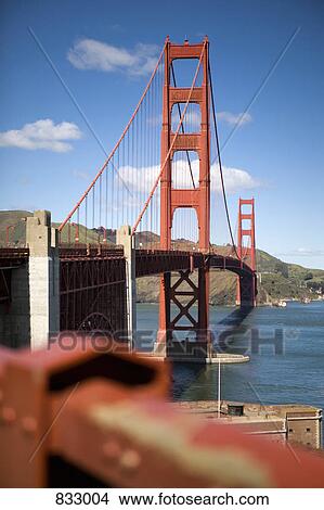 金 ゲート 橋 サンフランシスコ カリフォルニア アメリカ ピクチャー 3004 Fotosearch