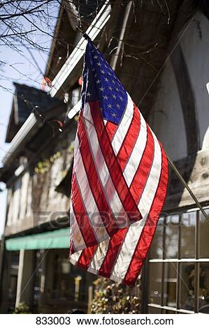 Stock Image - An American flag. Fotosearch