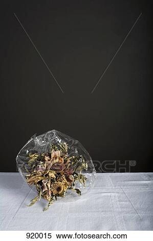 Stock Photography - A bouquet of dead flowers. Fotosearch