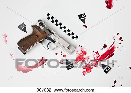 Stock Image - A Crime Scene. Fotosearch