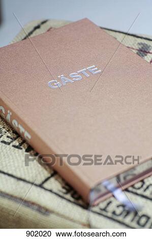 A German guestbook View Large Photo Image Stock Image - A German guestbook . Fotosearch