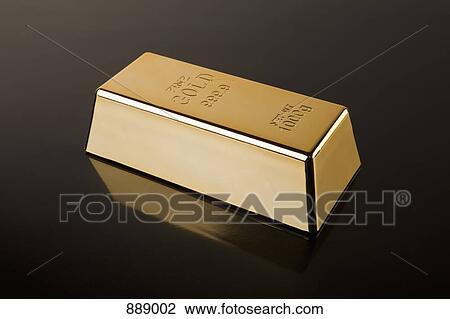 A gold bar View Large Photo Image Stock Image - A gold bar. Fotosearch