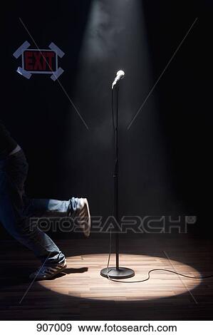 A Person Running Off A Stage View Large Photo Image Stock Photo - A Person Running Off A Stage. Fotosearch