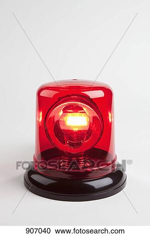 A Red Emergency Light View Large Photo Image Stock Image - A Red Emergency Light. Fotosearch