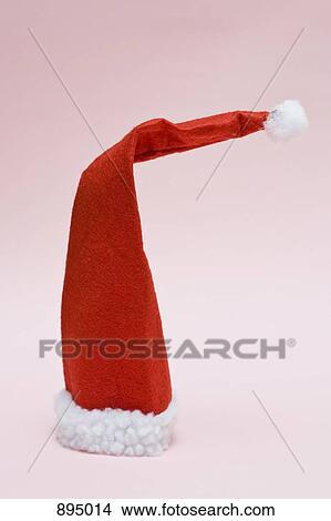A Santa hat View Large Photo Image Picture - A Santa hat. Fotosearch