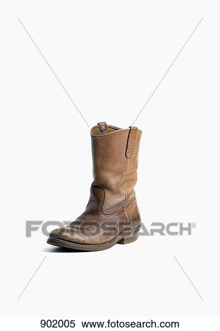 A single worn cowboy boot View Large Photo Image Stock Photography - A single worn cowboy boot. Fotosearch