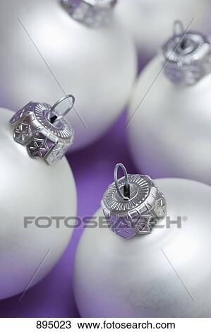 Christmas ball ornaments, extreme close-up View Large Photo Image Stock Image - Christmas ball ornaments, extreme close-up. Fotosearch