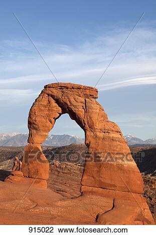 Stock Image - Delicate Arch, Arches National Park, Utah, USA. Fotosearch