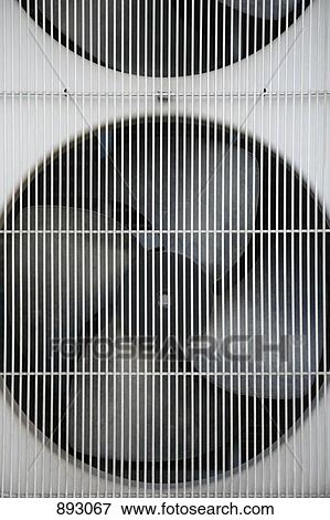 Detail of an industrial fan View Large Photo Image Stock Photo - Detail of an industrial fan. Fotosearch