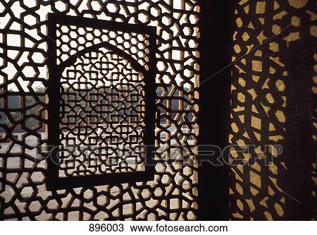 Detail of an ornate window, Humayan's Tomb, Delhi, India View Large Photo Image Stock Image - Detail of an ornate window, Humayan's Tomb, Delhi, India. Fotosearch