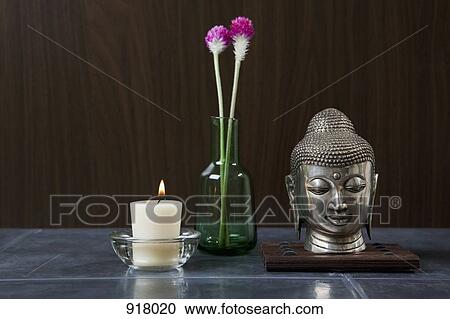 Stock Image - Meditation still life. Fotosearch