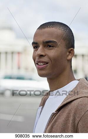Stock Photography - Portrait of a young man. Fotosearch