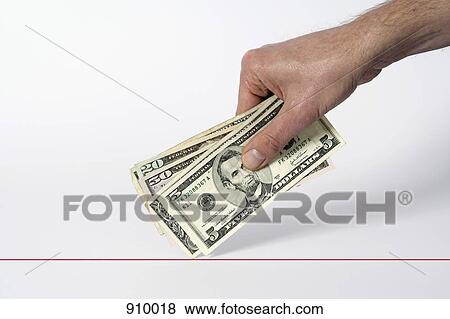 Stock Photo - Put your money on the line. Fotosearch
