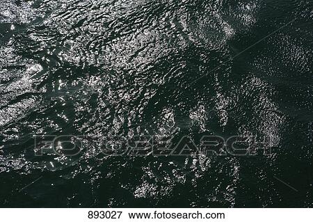 Stock Photo - Rippled water, full frame. Fotosearch