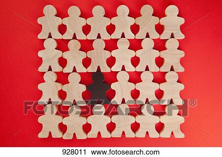 A brown wooden stick figure with a group of unpainted wooden stick figures View Large Photo Image Stock Image - A brown wooden stick figure with a group of unpainted wooden stick figures. Fotosearch