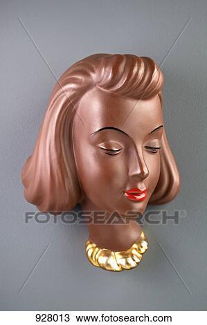 Stock Image - A mannequin head, studio shot. Fotosearch