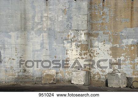 A run-down wall View Large Photo Image Picture - A run-down wall. Fotosearch