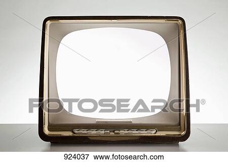 A television with an illuminated, blank screen View Large Photo Image Stock Photo - A television with an illuminated, blank screen. Fotosearch