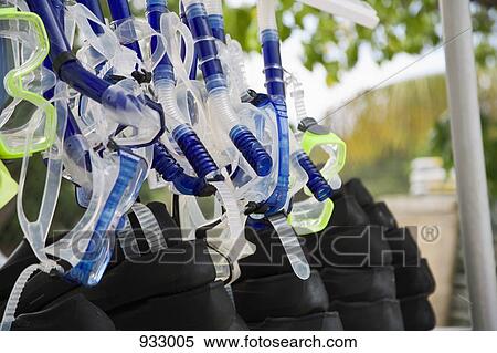 Detail of snorkeling equipment View Large Photo Image Stock Photography - Detail of snorkeling equipment. Fotosearch