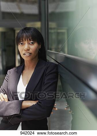 Portrait of a confident businesswoman View Large Photo Image Picture - Portrait of a confident businesswoman. Fotosearch