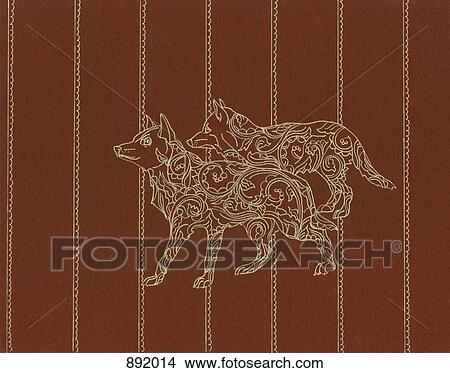 Two wolves View Large Photo Image Picture - Two wolves. Fotosearch