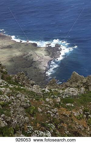 View of coastline, Mirador de la Pena, El Hierro, Spain View Large Photo Image Stock Image - View of coastline, Mirador de la Pena, El Hierro, Spain. Fotosearch