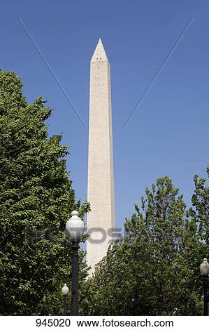 Stock Image - Washington Monument, Washington DC, USA. Fotosearch