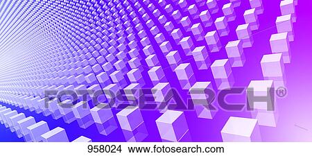 Abstract cubes on blue pink and purple View Large Photo Image Picture - Abstract cubes on blue pink and purple. Fotosearch
