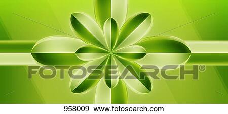 Stock Photo - An abstract bow shape. Fotosearch