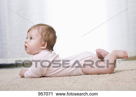 Stock Image - A baby portrait. Fotosearch