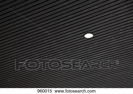 Stock Photography - A light fixture in a ceiling. Fotosearch