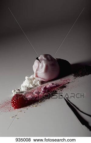 A pink truffle dessert View Large Photo Image Stock Photo - A pink truffle dessert. Fotosearch
