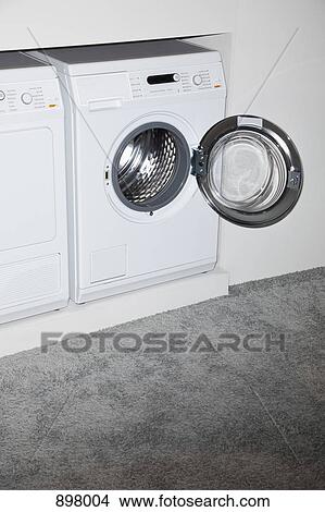 A washing machine View Large Photo Image Picture - A washing machine. Fotosearch