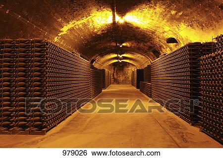 A wine cellar View Large Photo Image Stock Photograph - A wine cellar. Fotosearch