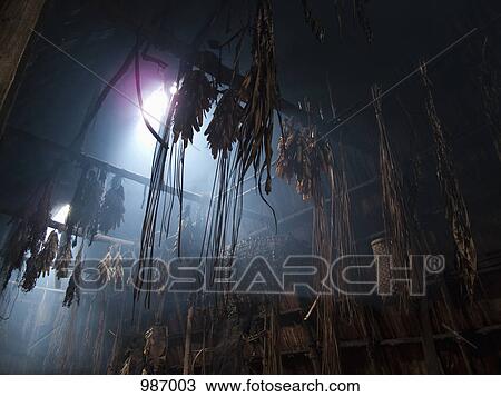 Stock Image - An old-fashioned storage room. Fotosearch