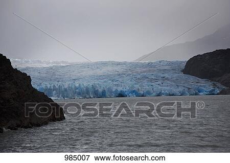Detail of a glacier, Torres del Paine National Park, Chile View Large Photo Image Stock Photo - Detail of a glacier, Torres del Paine National Park, Chile. Fotosearch