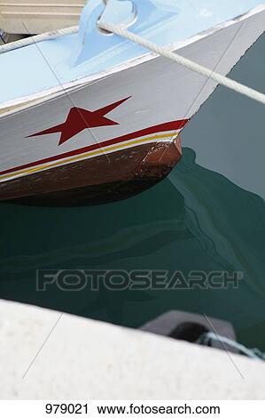 Detail of a moored boat View Large Photo Image Stock Image - Detail of a moored boat. Fotosearch
