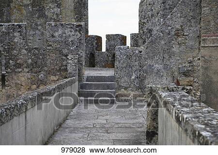 Detail of a stone castle View Large Photo Image Stock Photo - Detail of a stone castle. Fotosearch